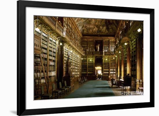 Strahov Monastery, Library, Prague, Czech Republic-null-Framed Photographic Print