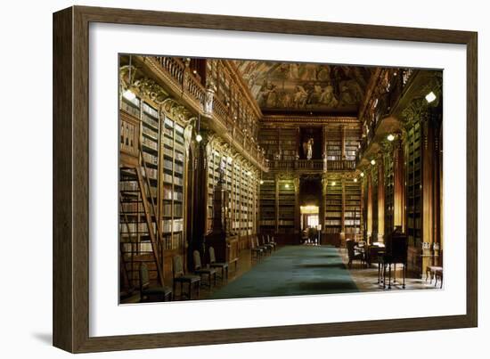 Strahov Monastery, Library, Prague, Czech Republic-null-Framed Photographic Print