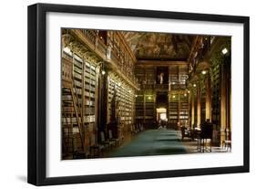 Strahov Monastery, Library, Prague, Czech Republic-null-Framed Photographic Print