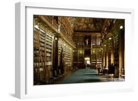 Strahov Monastery, Library, Prague, Czech Republic-null-Framed Photographic Print