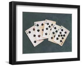 Straight Flush-Lisa Danielle-Framed Art Print