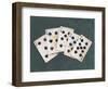 Straight Flush-Lisa Danielle-Framed Art Print