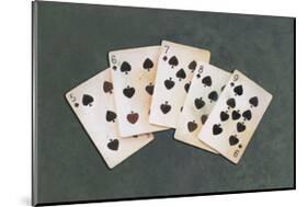 Straight Flush-Lisa Danielle-Mounted Giclee Print