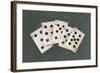 Straight Flush-Lisa Danielle-Framed Art Print