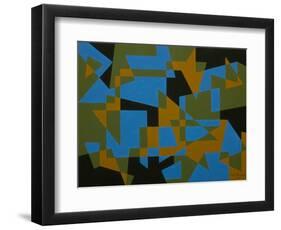 STRAIGHT LINE REBOUND. 2017-Peter McClure-Framed Giclee Print