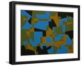 STRAIGHT LINE REBOUND. 2017-Peter McClure-Framed Giclee Print