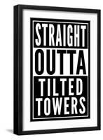 Straight Outta Tilted Towers-null-Framed Premium Giclee Print