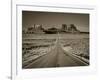 Straight Road Cutting Through Landscape of Monument Valley, Utah, USA-Gavin Hellier-Framed Photographic Print