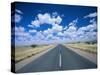 Straight Road Near Mariental, Namibia, Africa-Lee Frost-Stretched Canvas