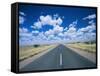 Straight Road Near Mariental, Namibia, Africa-Lee Frost-Framed Stretched Canvas