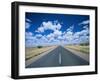 Straight Road Near Mariental, Namibia, Africa-Lee Frost-Framed Photographic Print