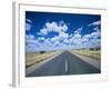 Straight Road Near Mariental, Namibia, Africa-Lee Frost-Framed Photographic Print