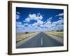 Straight Road Near Mariental, Namibia, Africa-Lee Frost-Framed Photographic Print