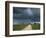 Straight Rural Dirt Road Through Farmland Near Le Mans, Sarthe in Loire, Centre, France-Michael Busselle-Framed Photographic Print