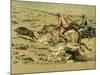 Straining Every Nerve and Muscle to Win for Him the Honour of First Spear, Late 19th Century-null-Mounted Giclee Print