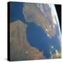 Strait of Gibraltar, Satellite Image-null-Stretched Canvas