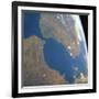 Strait of Gibraltar, Satellite Image-null-Framed Photographic Print