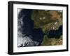 Strait of Gibraltar-Stocktrek Images-Framed Photographic Print