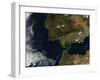 Strait of Gibraltar-Stocktrek Images-Framed Photographic Print