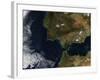 Strait of Gibraltar-Stocktrek Images-Framed Photographic Print