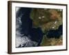 Strait of Gibraltar-Stocktrek Images-Framed Photographic Print