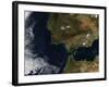 Strait of Gibraltar-Stocktrek Images-Framed Photographic Print