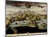 Straits and Defenses at Gibraltar - 1700-Anna Beeck-Mounted Art Print
