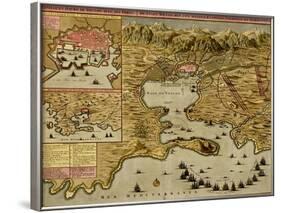 Straits of Cadiz - Gibraltar - 1700-Anna Beeck-Framed Art Print