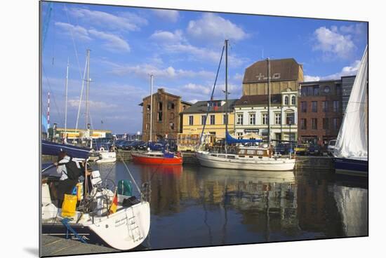 Stralsund, West Pomerania Mecklenburg, Germany-Charles Bowman-Mounted Photographic Print