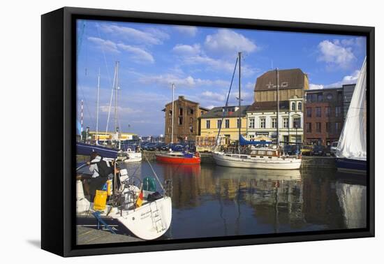 Stralsund, West Pomerania Mecklenburg, Germany-Charles Bowman-Framed Stretched Canvas