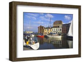 Stralsund, West Pomerania Mecklenburg, Germany-Charles Bowman-Framed Photographic Print