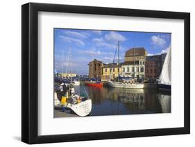 Stralsund, West Pomerania Mecklenburg, Germany-Charles Bowman-Framed Photographic Print