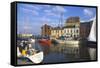 Stralsund, West Pomerania Mecklenburg, Germany-Charles Bowman-Framed Stretched Canvas