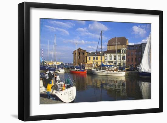 Stralsund, West Pomerania Mecklenburg, Germany-Charles Bowman-Framed Photographic Print