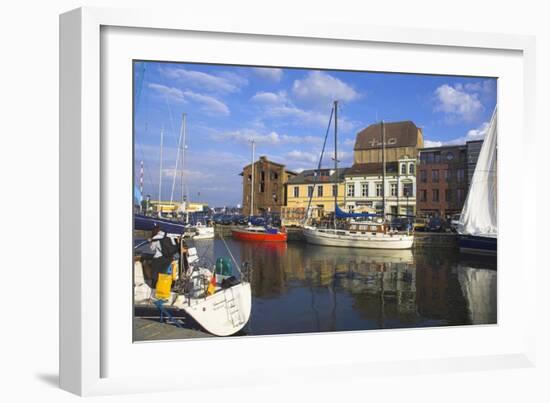 Stralsund, West Pomerania Mecklenburg, Germany-Charles Bowman-Framed Photographic Print