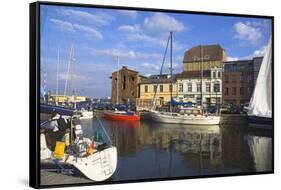Stralsund, West Pomerania Mecklenburg, Germany-Charles Bowman-Framed Stretched Canvas