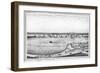 Strand and Cricket Ground, Panorama of Calcutta, India, C1840S-Frederick Fiebig-Framed Giclee Print