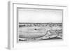 Strand and Cricket Ground, Panorama of Calcutta, India, C1840S-Frederick Fiebig-Framed Giclee Print