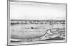 Strand and Cricket Ground, Panorama of Calcutta, India, C1840S-Frederick Fiebig-Mounted Giclee Print