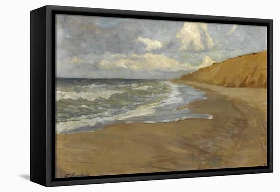 Strand Auf Sylt, Um 1905-Fritz Overbeck-Framed Stretched Canvas