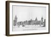 Strand Front of Design for New Law Courts, 1867-E Wimbridge-Framed Giclee Print