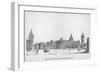 Strand Front of Design for New Law Courts, 1867-E Wimbridge-Framed Giclee Print