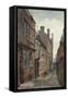 'Strand Lane, Looking Towards The River', 1926-John Crowther-Framed Stretched Canvas