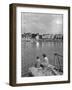 Strand-On-The-Green, Chiswick, London, 1926-1927-McLeish-Framed Giclee Print