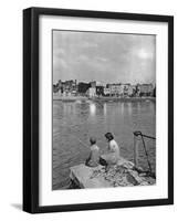 Strand-On-The-Green, Chiswick, London, 1926-1927-McLeish-Framed Giclee Print
