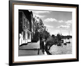 Strand-On-The-Green-Fred Musto-Framed Photographic Print