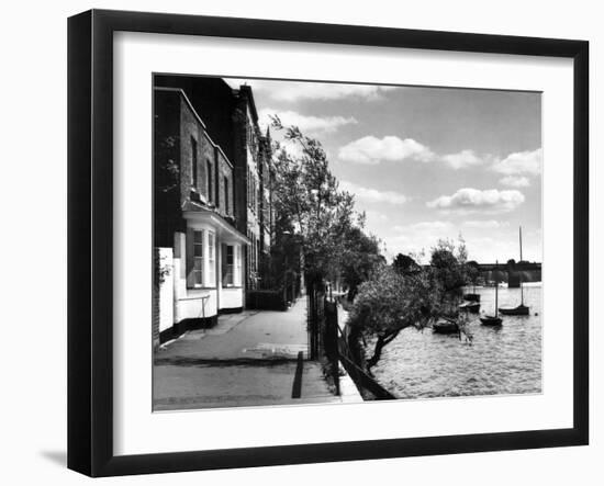 Strand-On-The-Green-Fred Musto-Framed Photographic Print