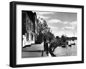 Strand-On-The-Green-Fred Musto-Framed Photographic Print