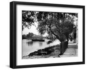 Strand-On-The-Green-Fred Musto-Framed Photographic Print