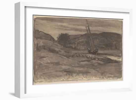 Stranded, 1875-William Morris Hunt-Framed Giclee Print